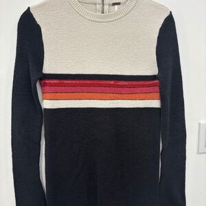 Free People Color Block Sweater Dress • Size M